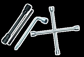 Wheel Spanner L-Type & Cross
